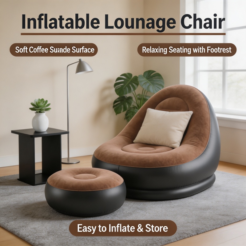 Outdoor Furniture Cheap - Lazy Couch Sofas Inflatable Chair Foldable