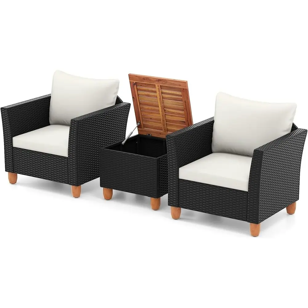 Outdoor Furniture Ideas - 3-Piece Outdoor Patio Furniture Set with
