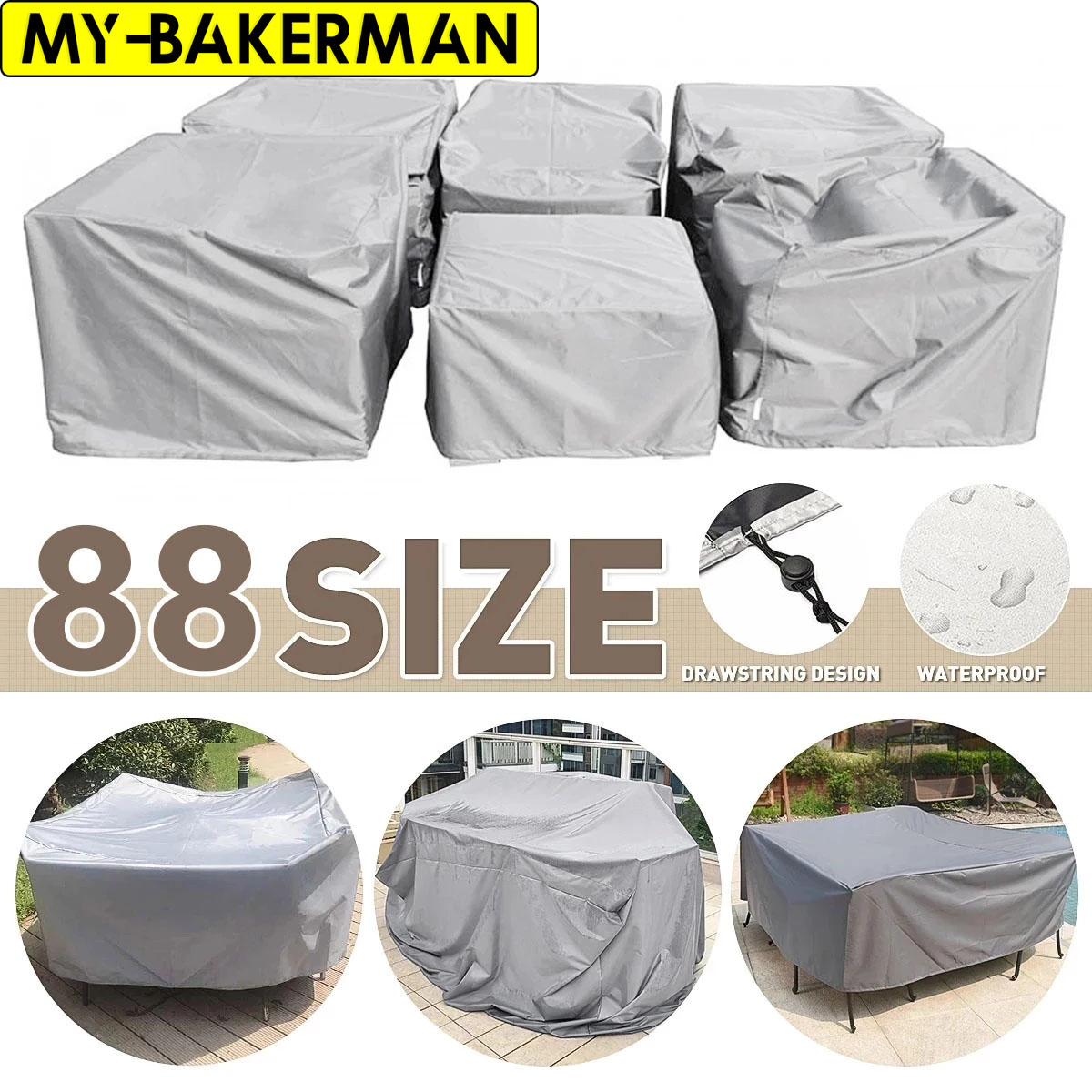 Outdoor Furniture Table And Chairs - Patio Furniture Covers Waterproof, Patio Furniture