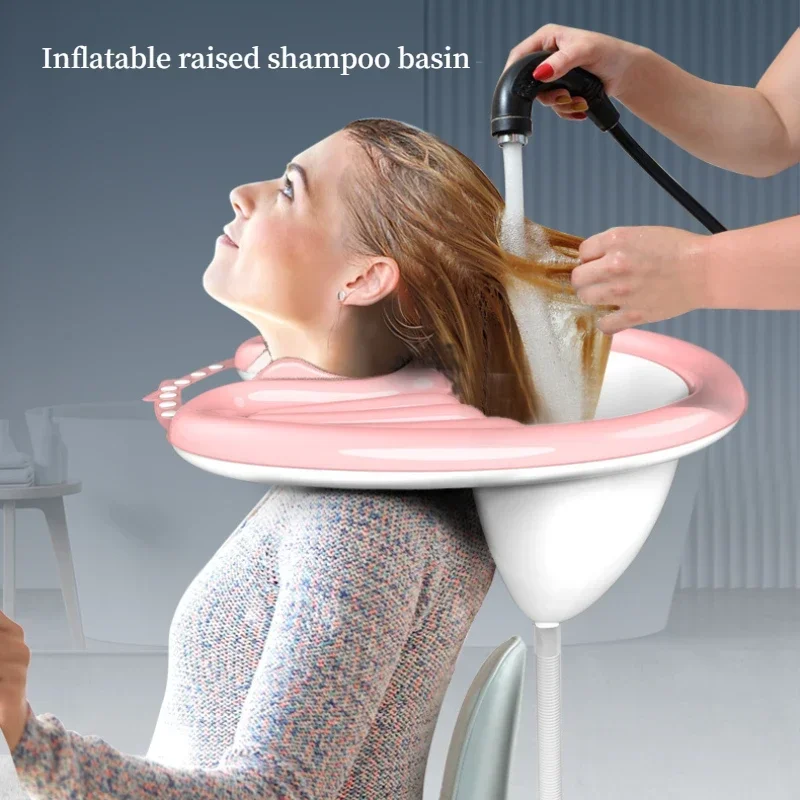 Inflatable Hot Tub - 1Set Inflatable Shampoo Basin PVC Foldable