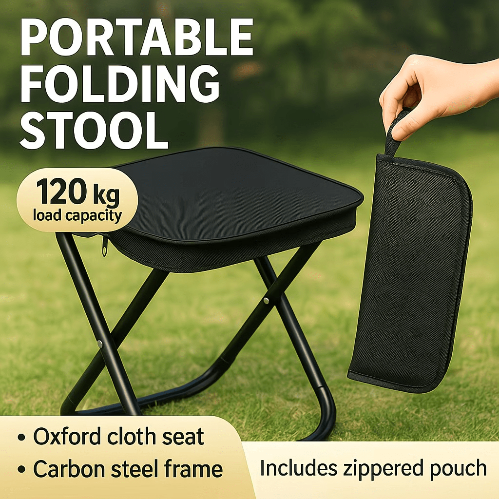 Outdoor Furniture Cheap - [Portable Folding Chair] Lightweight Sturdy Frame