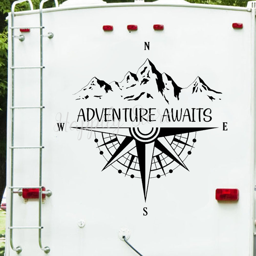 Campervan Stickers Adventure A - Outdoor Furniture Ideas recension och pris