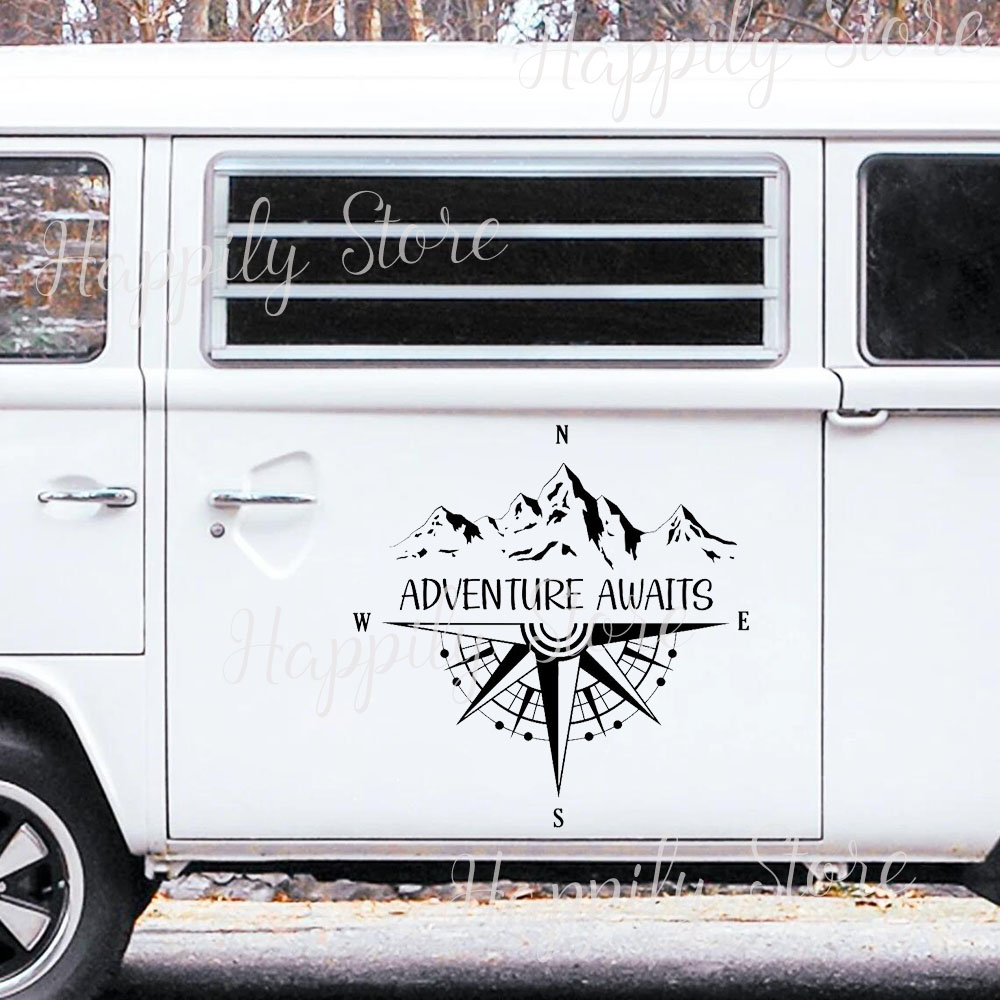Campervan Stickers Adventure A - Outdoor Furniture Ideas recension och pris