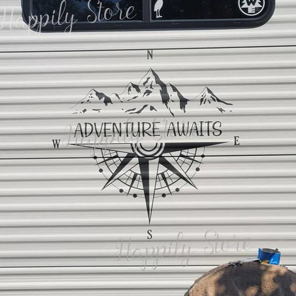 Campervan Stickers Adventure A - Outdoor Furniture Ideas recension och pris