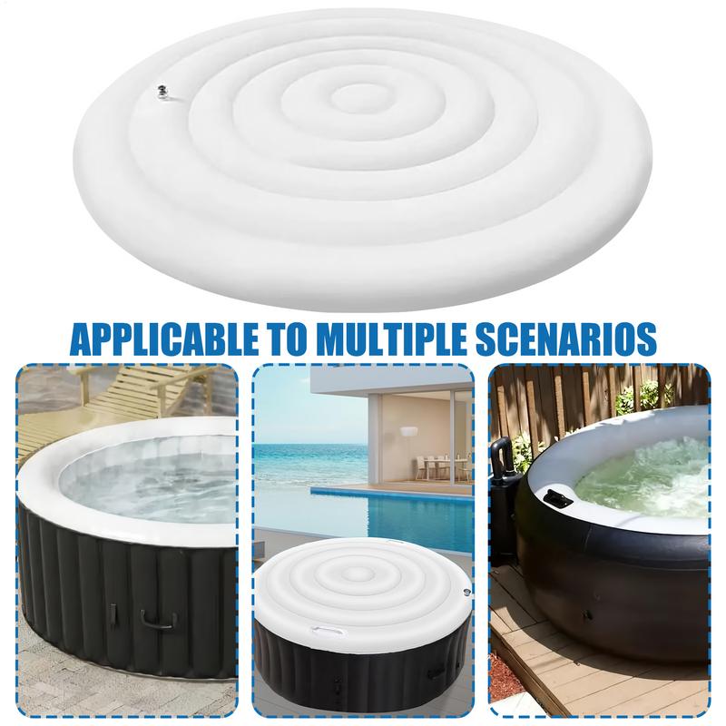 Round Lid Hot Tub Windproof Co - Inflatable Hot Tub recension och pris