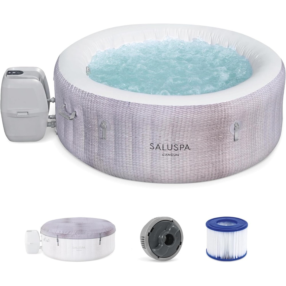 SaluSpa Cancun 2-4 Person Infl - Inflatable Hot Tub recension och pris