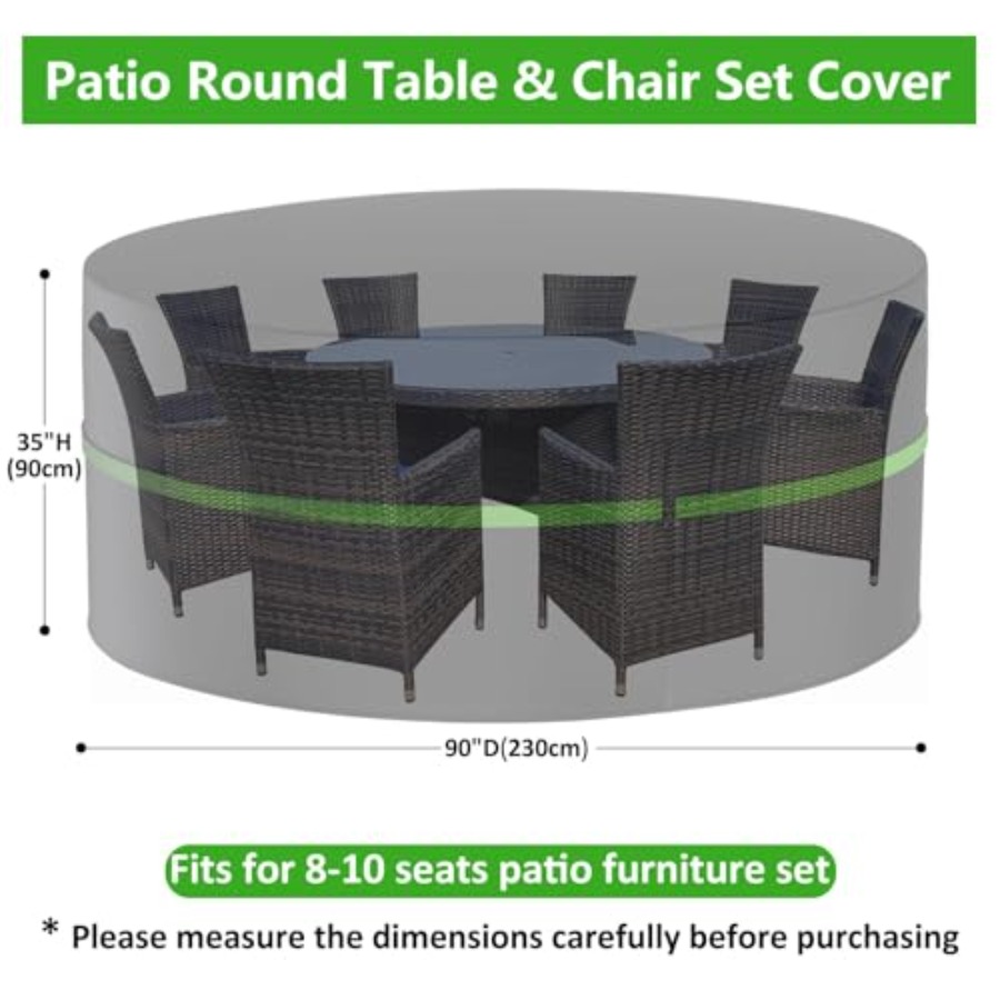 Round Patio Furniture Covers,  - Outdoor Furniture Table And Chairs recension och pris