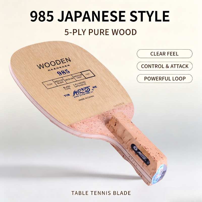 YINHE 985 Japanese Penhold Tab - Outdoor Furniture Wood recension och pris