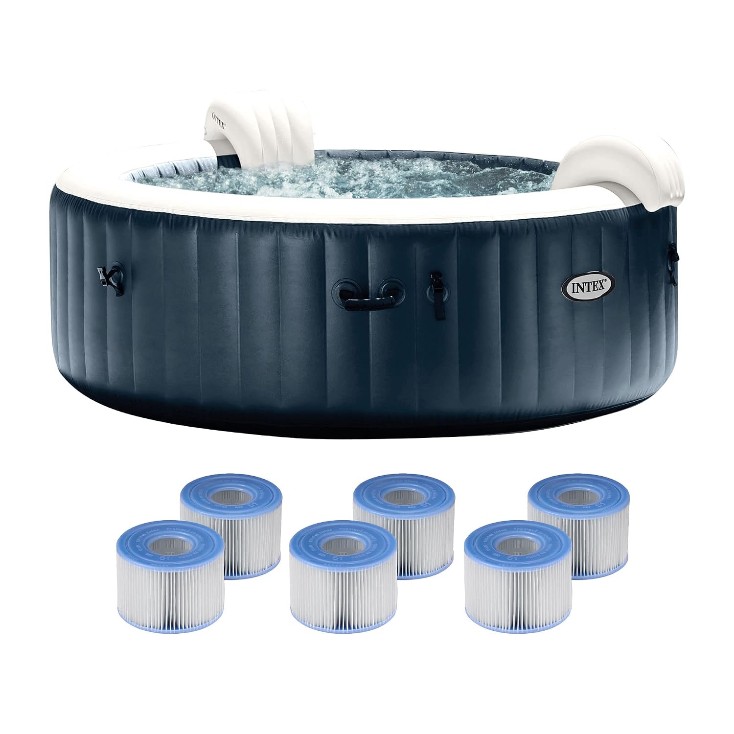 PureSpa Plus 6 Person Portable - Inflatable Hot Tub recension och pris