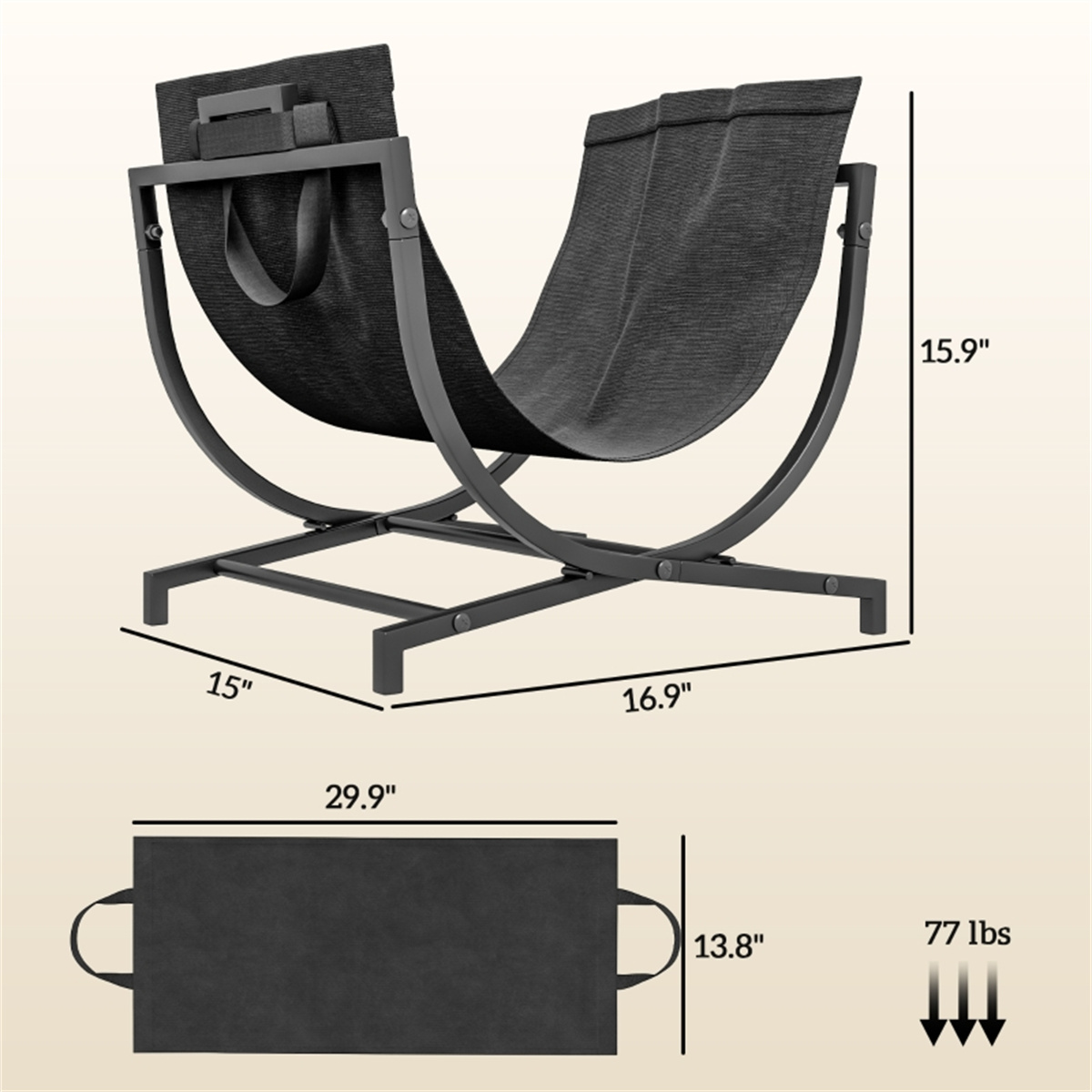 Outdoor Furniture Firewood Rac - Outdoor Furniture Wood recension och pris