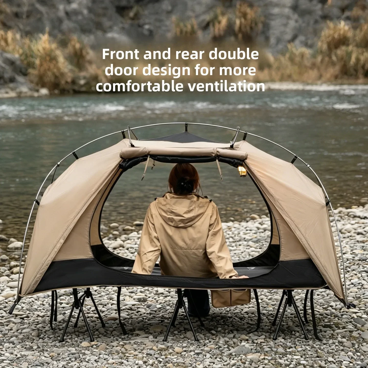 MOUNTAINHIKER Outdoor Camp Bed - Outdoor Furniture Sunbrella recension och pris