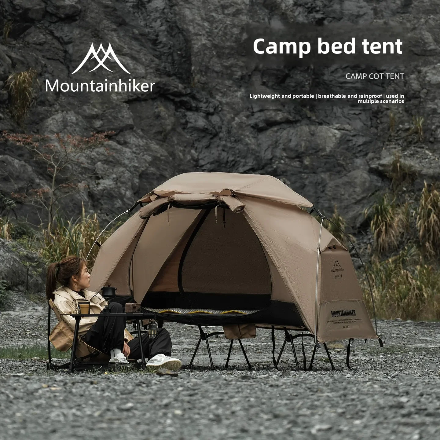 MOUNTAINHIKER Outdoor Camp Bed - Outdoor Furniture Sunbrella recension och pris