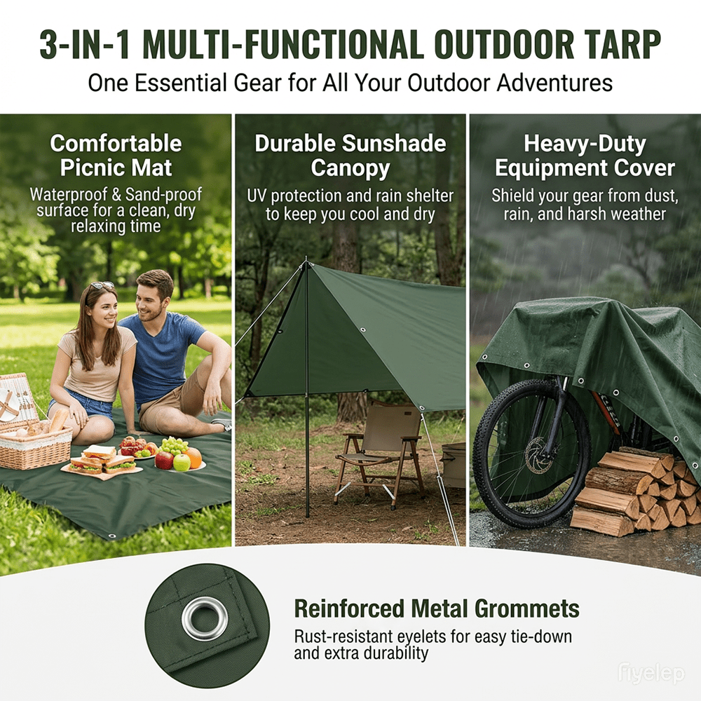 3-in-1 Multi-Functional Waterp - Outdoor Furniture Sunbrella recension och pris