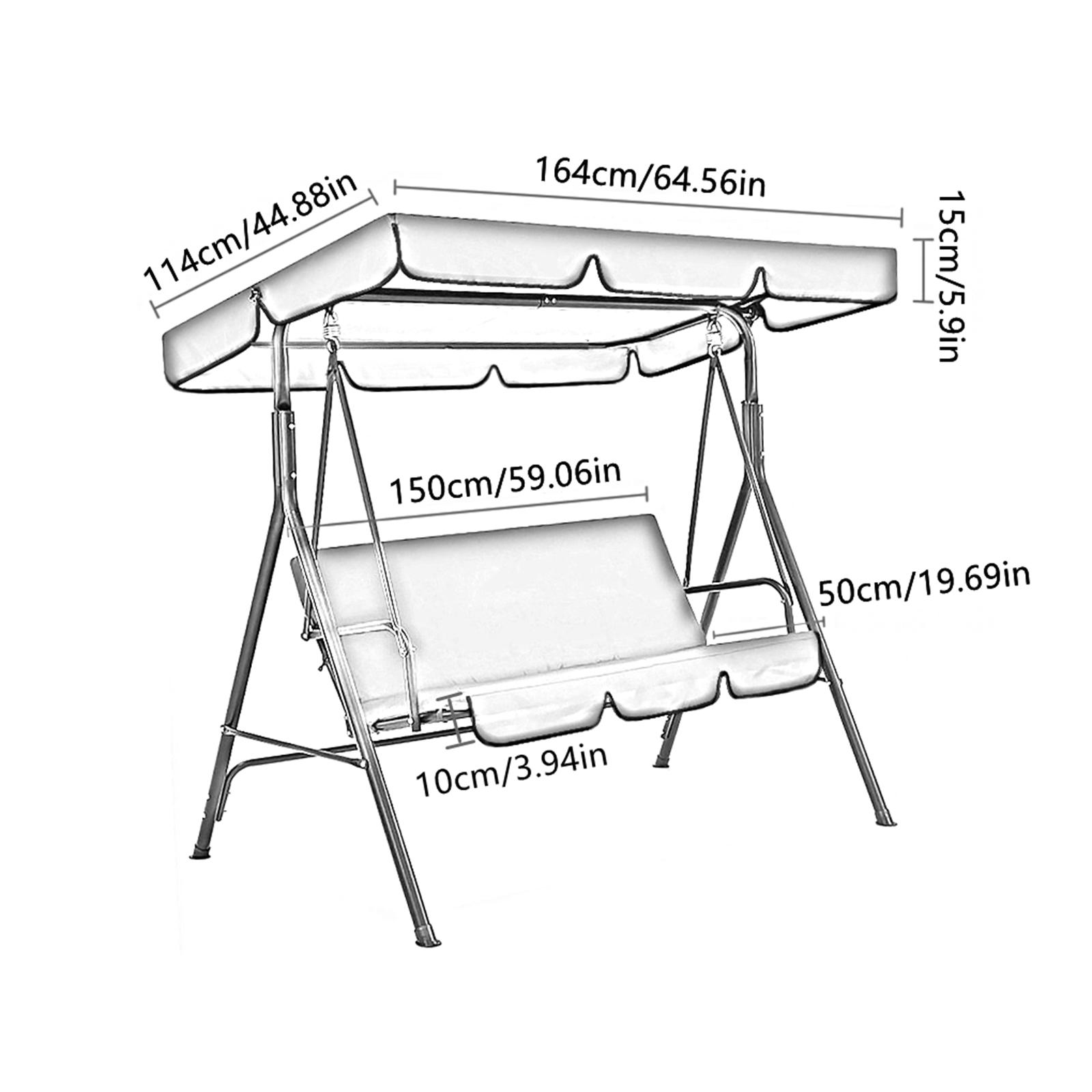 Patio Swing Canopy Replacement - Outdoor Furniture Sunbrella recension och pris