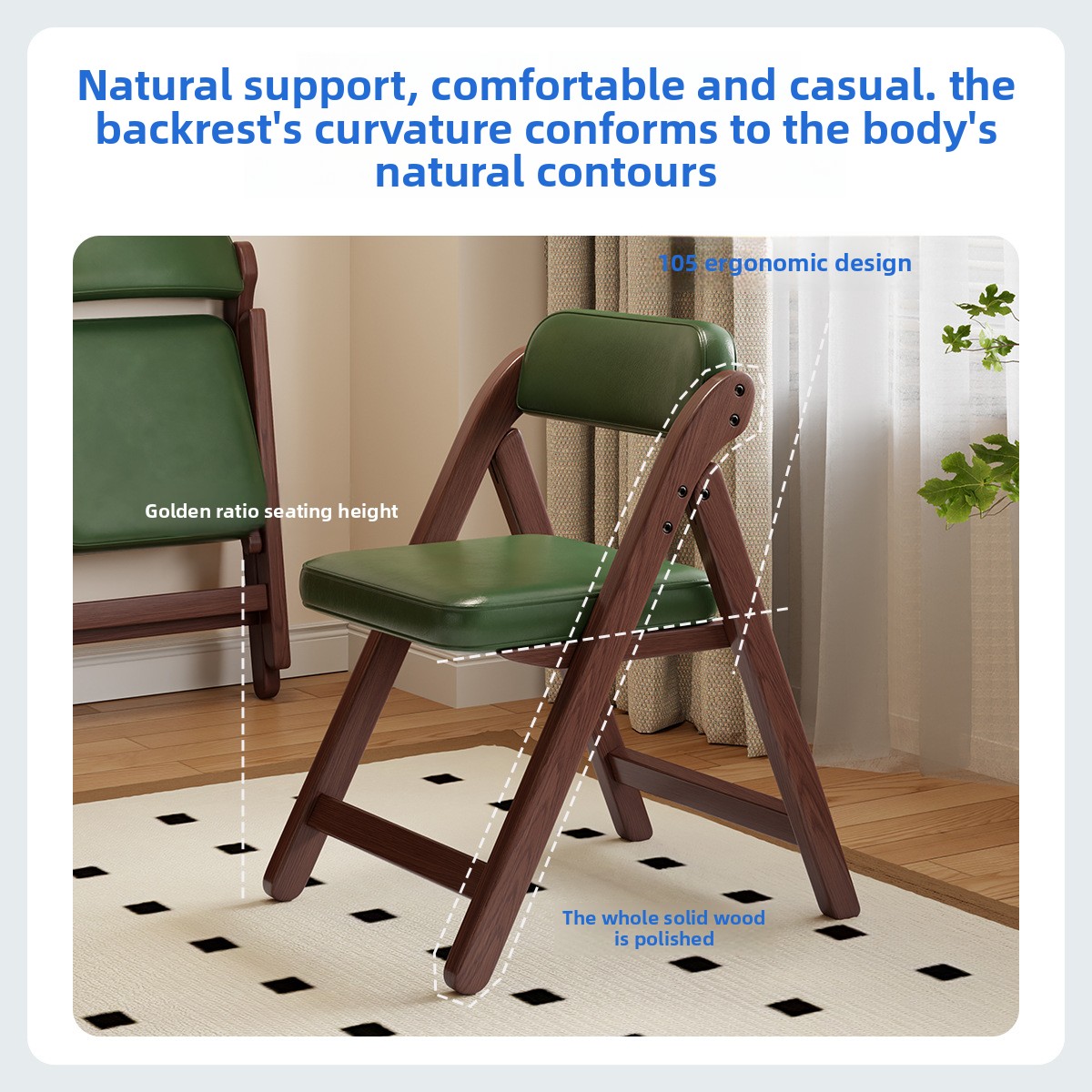 Vintage style solid wood foldi - Outdoor Furniture Ideas recension och pris