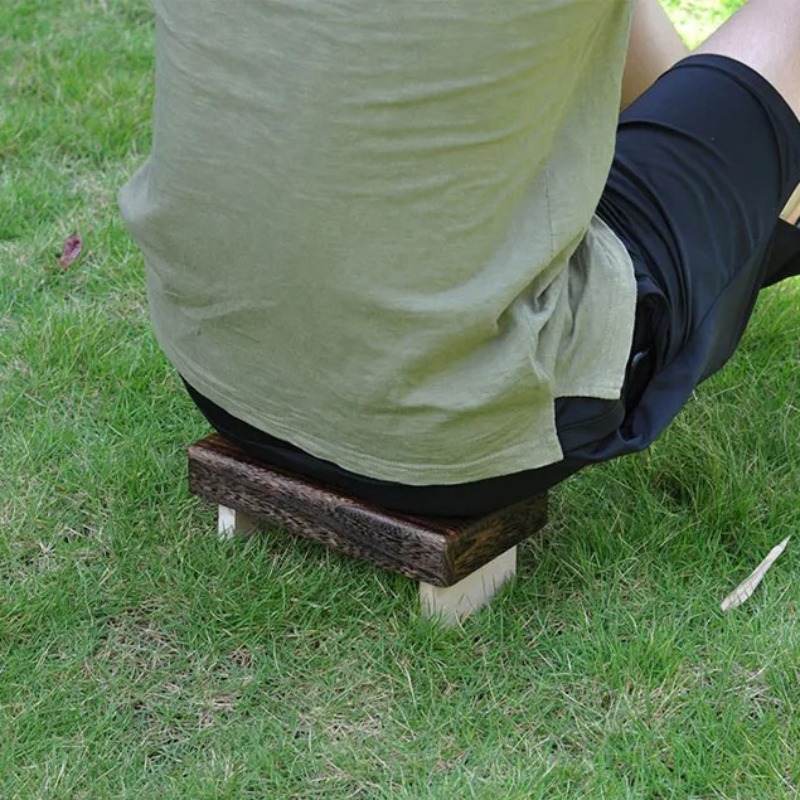 Portable Folding Wooden Footst - Outdoor Furniture Japanese Style recension och pris