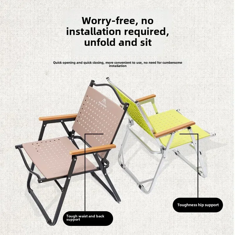 MOUNTAINHIKER Camping Chair Po - Outdoor Furniture Cheap recension och pris