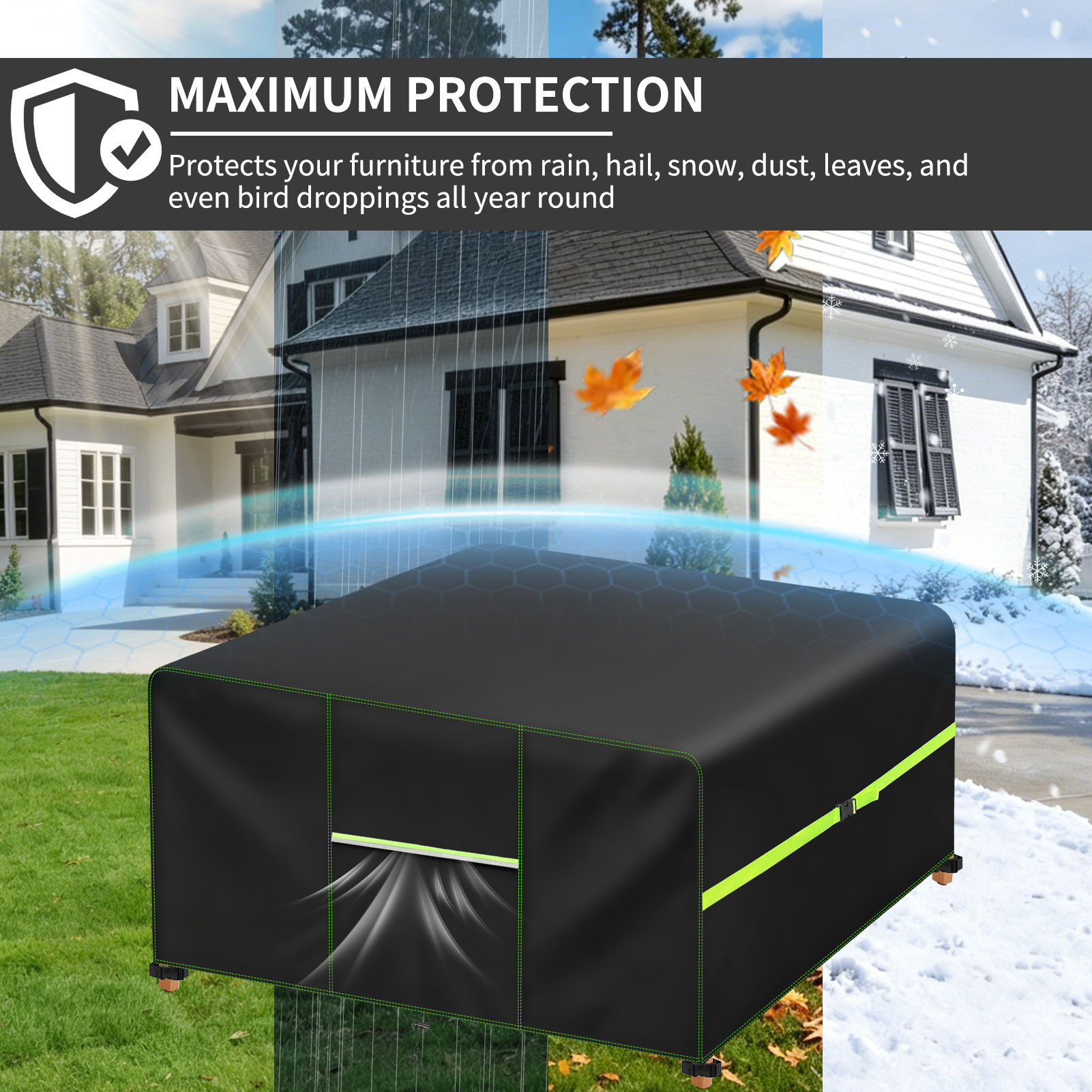 Garden Furniture Cover With Ai - Outdoor Furniture Table And Chairs recension och pris