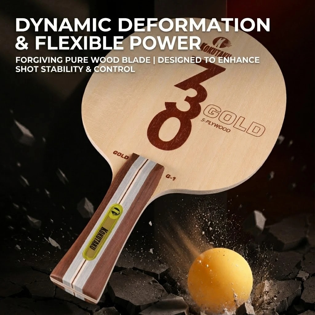 Kokutaku Table Tennis Blade FL - Outdoor Furniture Wood recension och pris
