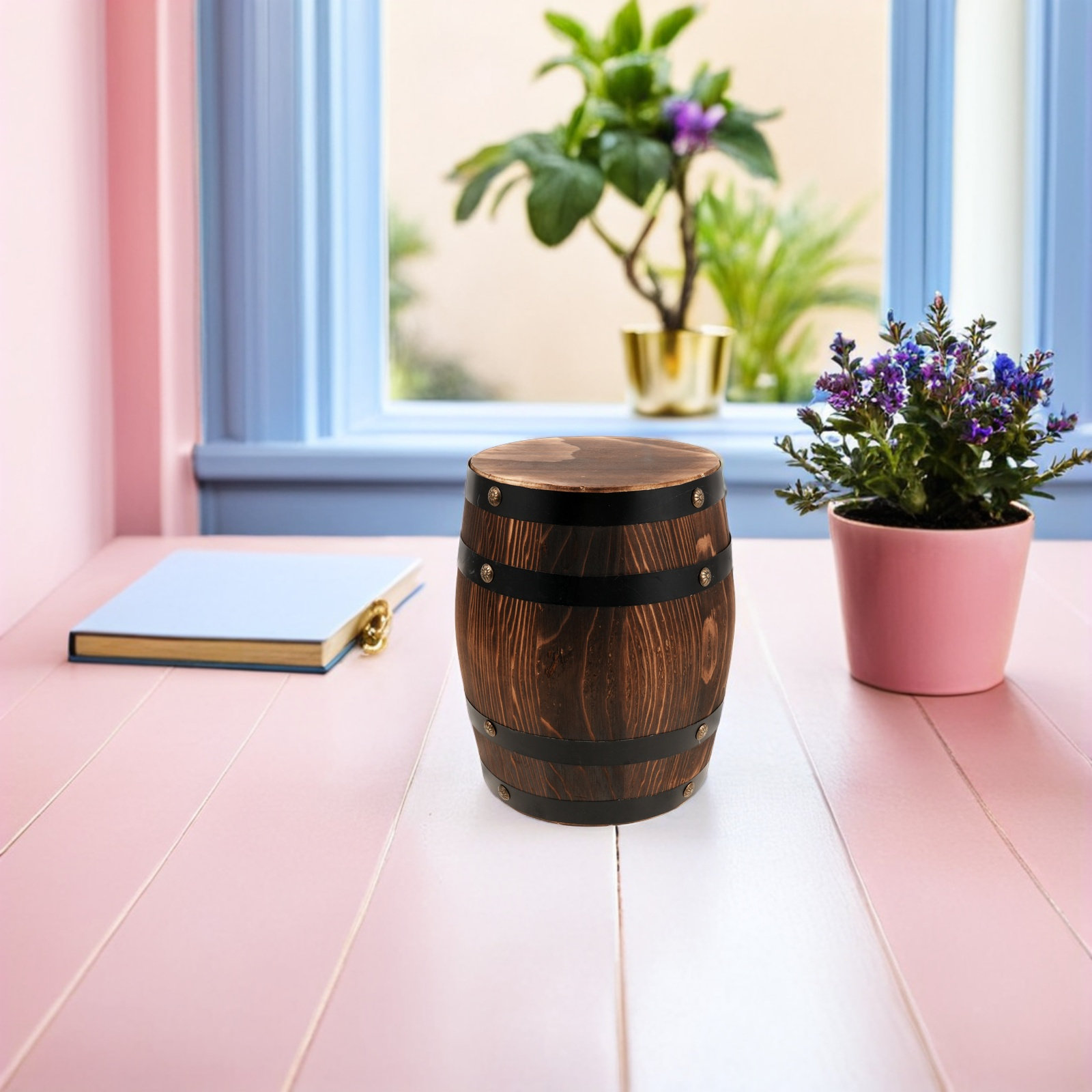 Wooden Vintage Stool Retro Out - Outdoor Furniture Wood recension och pris