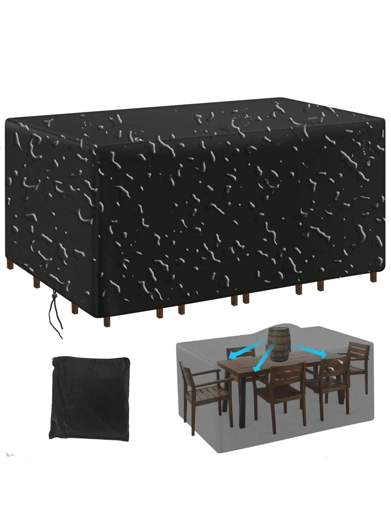 Multi-Size Outdoor Patio Garde - Outdoor Furniture Table And Chairs recension och pris