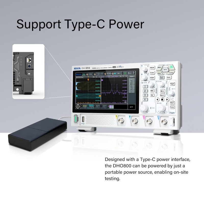 Digital Oscilloscope DHO804 70 - Outdoor Furniture Ideas recension och pris