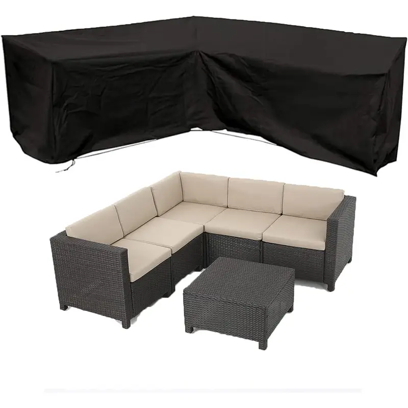 Anti-UV L-shaped Outdoor Sofa  - Outdoor Furniture Plans recension och pris