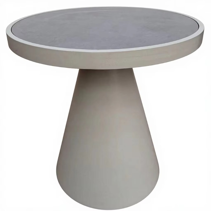 Modern Nordic Round Coffee Tab - Outdoor Furniture Japanese Style recension och pris