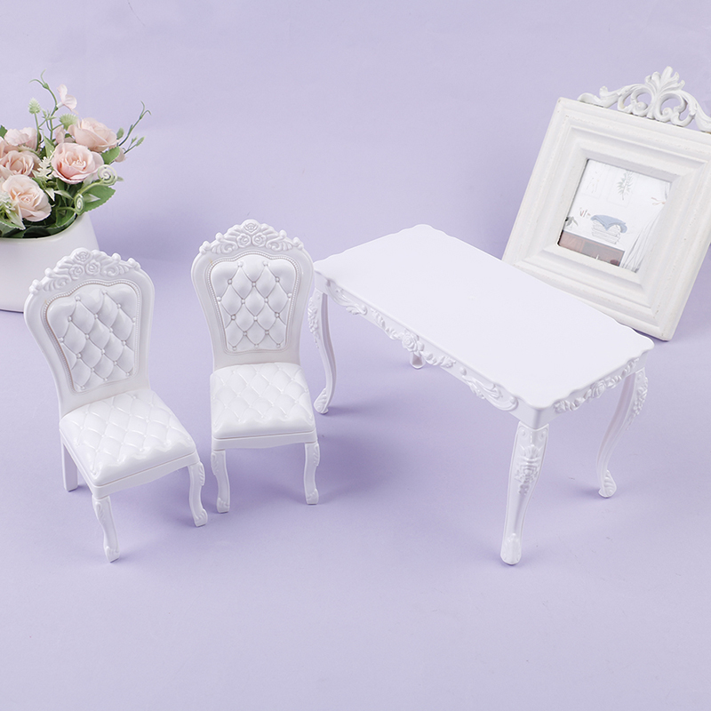 Dollhouse 1:6 Kitchen Furnitur - Outdoor Furniture Wood recension och pris