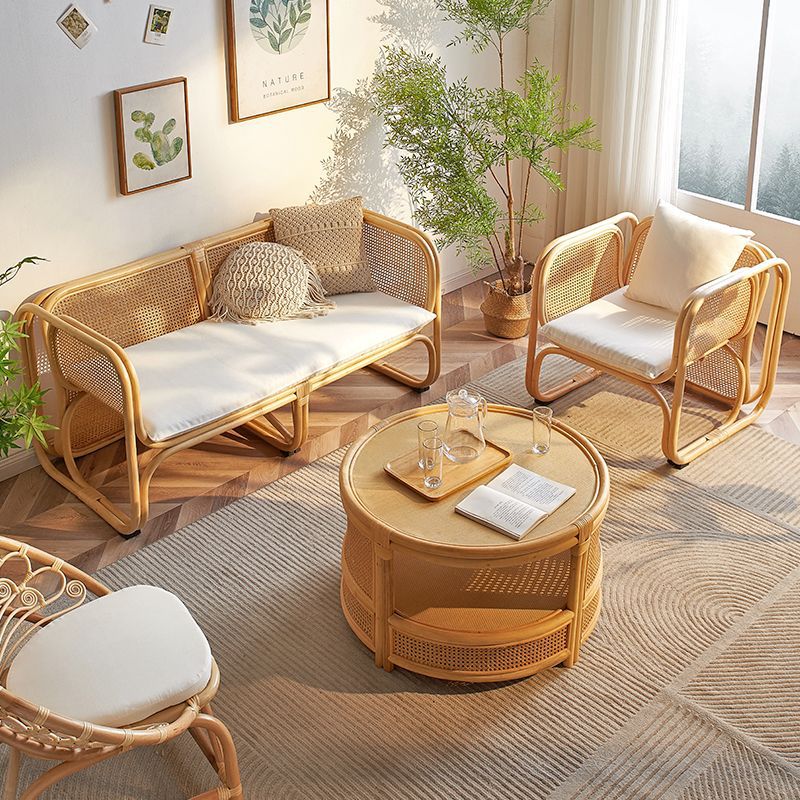 Japanese Rattan Sofa Combinati - Outdoor Furniture Japanese Style recension och pris