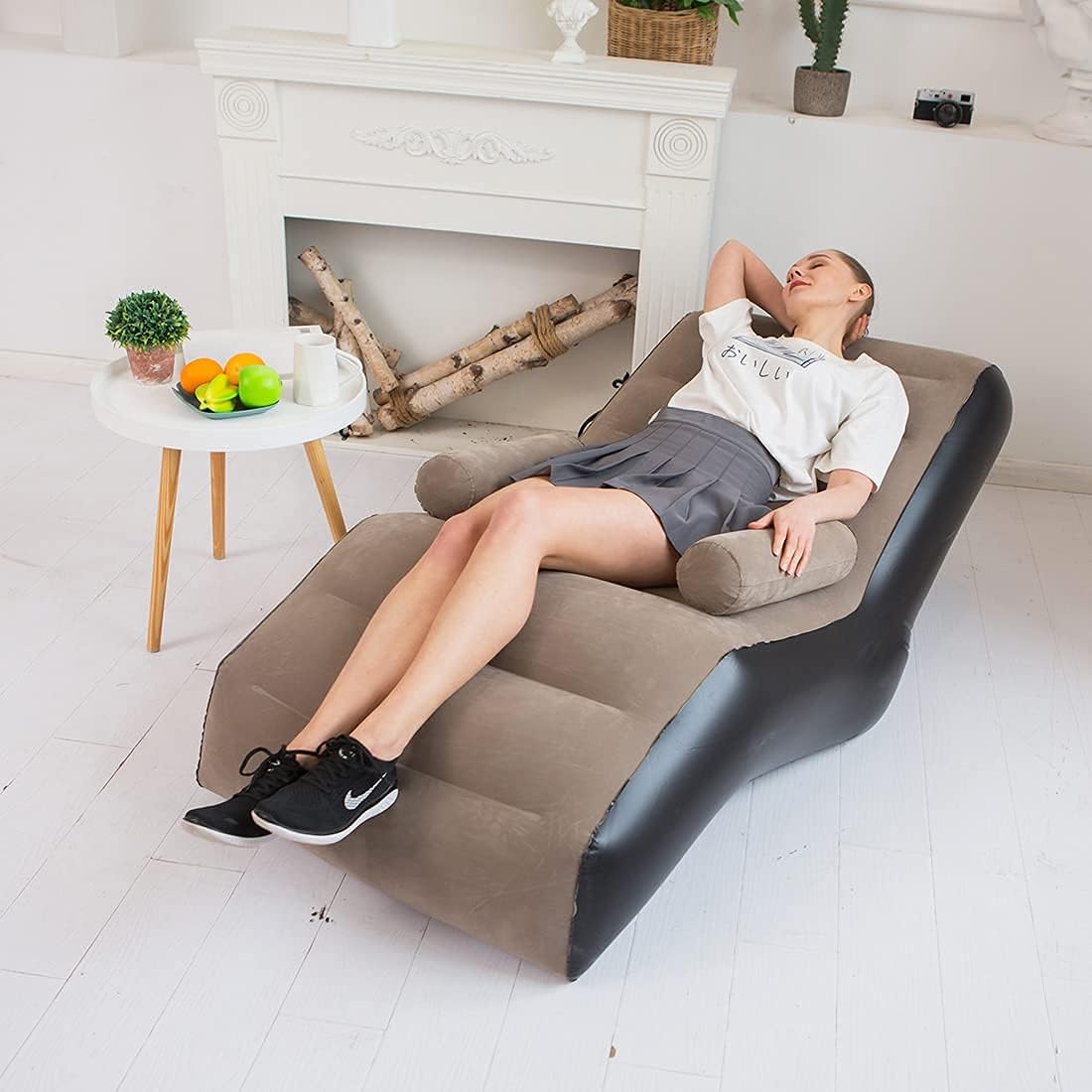 Folding Lazy Sofa,Inflatable L - Outdoor Furniture Cheap recension och pris