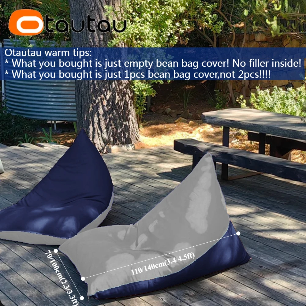 OTAUTAU Outdoor Oxford Bean Ba - Outdoor Furniture Plans recension och pris