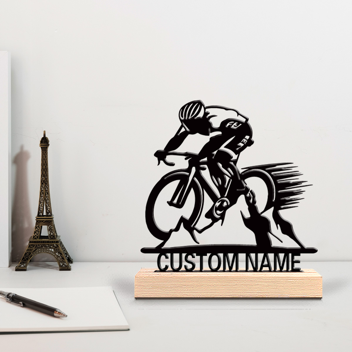 1pc Road cycling Custom Letter - Outdoor Furniture Wood recension och pris