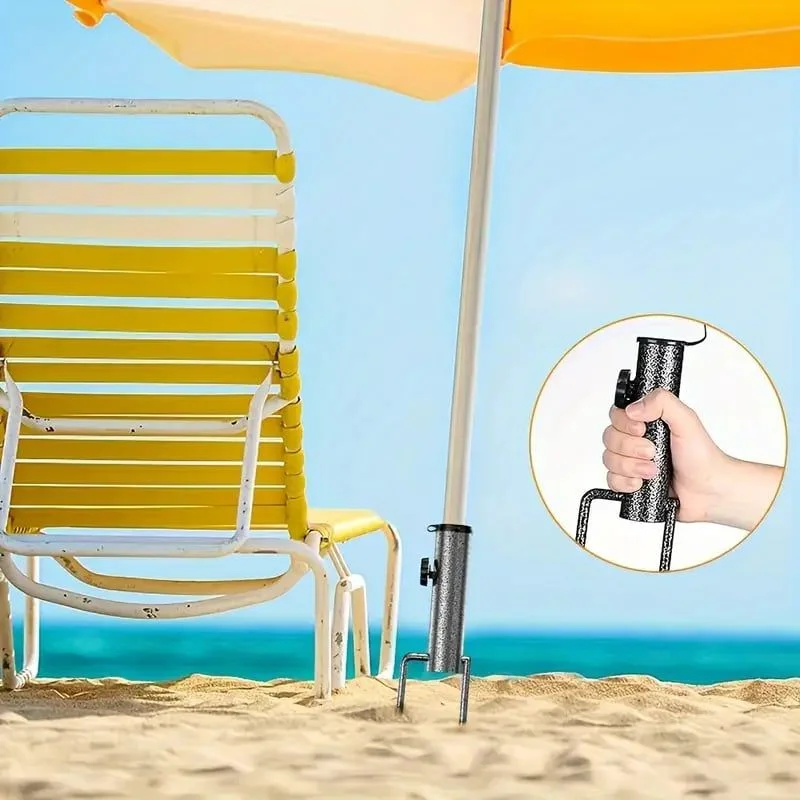 Beach Umbrella Stand Outdoor U - Outdoor Furniture Sunbrella recension och pris